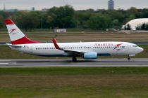 Austrian Airlines, Boeing 737-8Z9(WL), OE-LNQ, c/n 30421/1345, in TXL