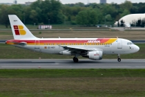 Iberia, Airbus A319-111, EC-KOY, c/n 3443, in TXL