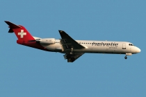 Helvetic Airways, Fokker 100, HB-JVE, c/n 11459, in TXL