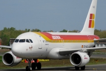 Iberia, Airbus A319-111, EC-KJC, c/n 3255, in TXL