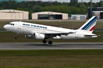 Air France, Airbus A319-111, F-GRHN, c/n 1267, in TXL