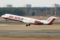 Air Berlin (Germania), Fokker 100, D-AGPE, c/n 11300, in TXL