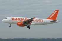 EasyJet Airline, Airbus A319-111, G-EZBB, c/n 2854, in ZRH