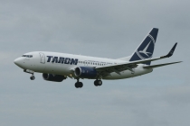 Tarom, Boeing 737-78J(WL), YR-BGF, c/n 28440/795, in ZRH