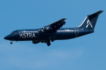 Astra Airlines, British Aerospace BAe-146-300, SX-DIZ, c/n E3206, in TXL