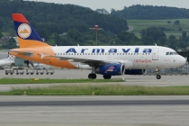 Armavia, Airbus A319-132, EK32011, c/n 2277, in ZRH