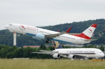 Austrian Airlines, Boeing 737-8Z9(WL), OE-LNQ, c/n 30421/1345, in ZRH