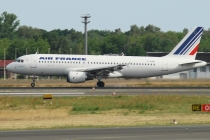 Air France, Airbus A320-211, F-GHQK, c/n 236, in TXL