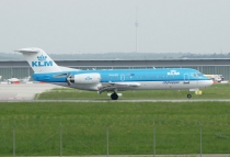 KLM Cityhopper, Fokker 70, PH-KZU, c/n 11543, in STR