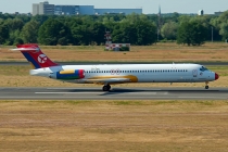 Danish Air Transport, McDonnell Douglas MD-87, OY-JRU, c/n 49403/1404, in TXL