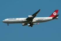 Turkish Airlines, Airbus A340-313X, TC-JIH, c/n 270, in TXL 