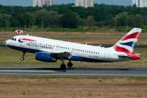 British Airways, Airbus A319-131, G-EUPX, c/n 1445, in TXL