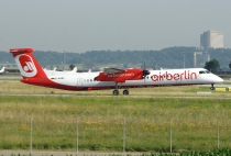 Air Berlin (LGW - Luftfahrtgesellschaft Walter), De Havilland Canada DHC-8-402Q, D-ABQE, c/n 4239, in STR