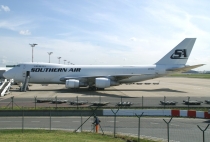 Southern Air, Boeing 747-281F, N758SA, c/n 23138/604, in BRU