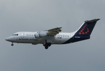 Brussels Airlines, British Aerospace Avro RJ85, OO-DJK, c/n E2271, in BRU
