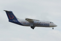 Brussels Airlines, British Aerospace Avro RJ85, OO-DJW, c/n E2296, in BRU