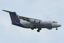 Brussels Airlines, British Aerospace Avro RJ85, OO-DJX, c/n E2297, in BRU