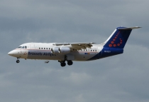 Brussels Airlines, British Aerospace Avro RJ85, OO-DJY, c/n E2302, in BRU