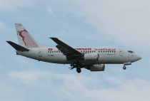 Tunisair, Boeing 737-5H3, TS-IOG, c/n 26639/2253, in BRU