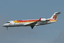 Air Nostrum (Iberia Regional), Canadair CRJ-200ER, EC-IJE, c/n 7700, in BRU