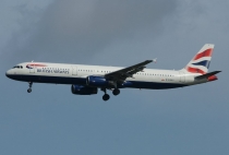 British Airways, Airbus A321-232, G-EUXG, c/n 2351, in BRU