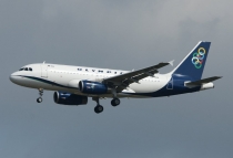 Olympic Air, Airbus A319-112, SX-OAK, c/n 3317, in BRU
