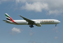 Emirates Airline, Boeing 777-31HER, A9-ECW, c/n 38981/828, in ZRH
