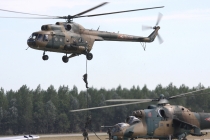 Kecskemét Airshow 2008 - Mi-8T + Mi-24