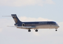 Midwest Airlines, Boeing 717-2BL, N904ME, c/n 55168/5118, in LAS
