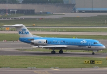 KLM Cityhopper, Fokker 70, PH-JCT, c/n 11537, in AMS