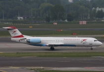 Austrian Arrows (Tyrolean Airways), Fokker 100, OE-LVO, c/n 11460, in AMS