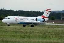 Austrian Arrows (Tyrolean Airways), Fokker 70, OE-LFJ, c/n 11532, in STR