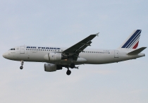 Air France, Airbus A320-211, F-GFKO, c/n 129, in LHR