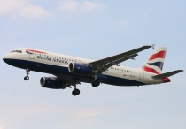 British Airways, Airbus A320-232, G-EUYE, c/n 3912, in LHR