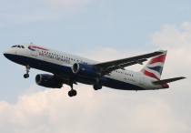 British Airways, Airbus A320-232, G-EUUG, c/n 1829, in LHR
