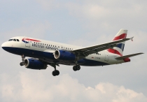 British Airways, Airbus A319-131, G-EUPK, c/n 1236, in LHR