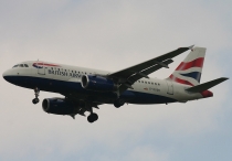 British Airways, Airbus A319-131, G-EUOH, c/n 1604, in LHR