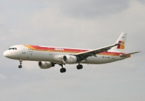 Iberia, Airbus A321-211, EC-JMR, c/n 2599, in LHR