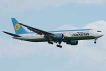 Uzbekistan Airways, Boeing 767-33PER, UK67002, c/n 28392/650, in FRA