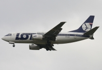 LOT - Polish Airlines, Boeing 737-55D, SP-LKC, c/n 27418/2397, in LHR