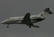 National Air Services, Hawker 800XP, N829NS, c/n 258475, in LHR