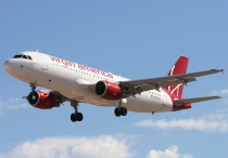 Virgin America, Airbus A320-214, N638VA, c/n 3503, in LAS