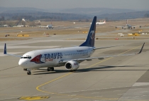 Travel Service Hungary, Boeing 737-860(WL), HA-LKB, c/n 30294/1469, in ZRH