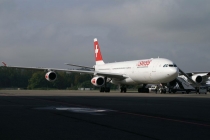 Swiss Intl. Air Lines, Airbus A340-313X, HB-JMC, c/n 546, in ZRH