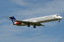 SAS - Scandinavian Airlines, McDonnell Douglas MD-81, SE-DIR, c/n 53004/1846, in ZRH