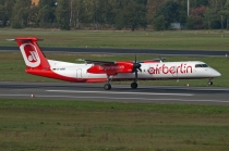 Air Berlin (LGW - Luftfahrtgesellschaft Walter), De Havilland Canada DHC-8-402Q, D-ABQI, c/n 4262, in TXL
