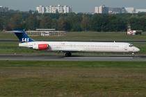 SAS - Scandinavian Airlines, McDonnell Douglas MD-82, LN-RLF, c/n 49383/1236, in TXL