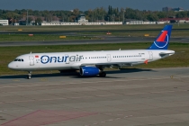 Onur Air, Airbus A321-131, TC-ONS, c/n 364, in TXL