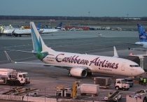 Caribbean Airlines, Boeing 737-8BK(WL), 9Y-PBM, c/n 29635/2326, in JFK