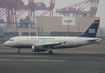 US Airways, Airbus A319-132, N832AW, c/n 1643, in EWR